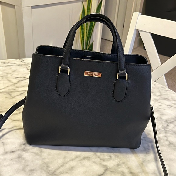 AUTHENTIC Kate Spade Laurel Way Evangelie black purse handbag in great condition - Picture 2 of 16